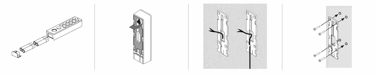 Inštalácia tedee Keypad PRO